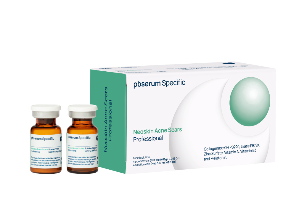 PBSerum Specific NEOSKIN ACNE SCARS Professional<br>Ošetrenie na zjemnenie jaziev po akné