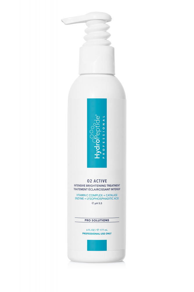 Intenzívna rozjasňujúca kyslíková kúra<br>Hydropeptide Professional O2 Cream + Active<br>177 ml. + 177 ml.